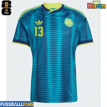Kolumbien Yerry Mina #13 Auswärtstrikot EM 2024 Kurzarm